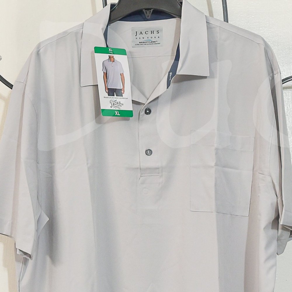 Jach men Zero gravity polo XL GREY